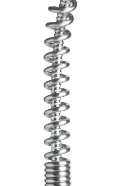 ALFI Solid Stainless Steel Commercial Spring Kitchen Faucet with Pull Down Shower Spray, AB2039S