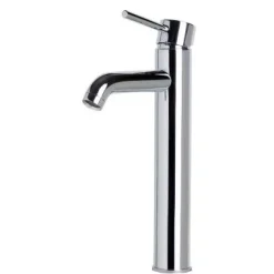 ALFI Tall Polished Chrome Single Lever Bathroom Faucet, AB1023-PC