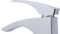 ALFI Tall Polished Chrome Single Lever Bathroom Faucet, AB1587-PC