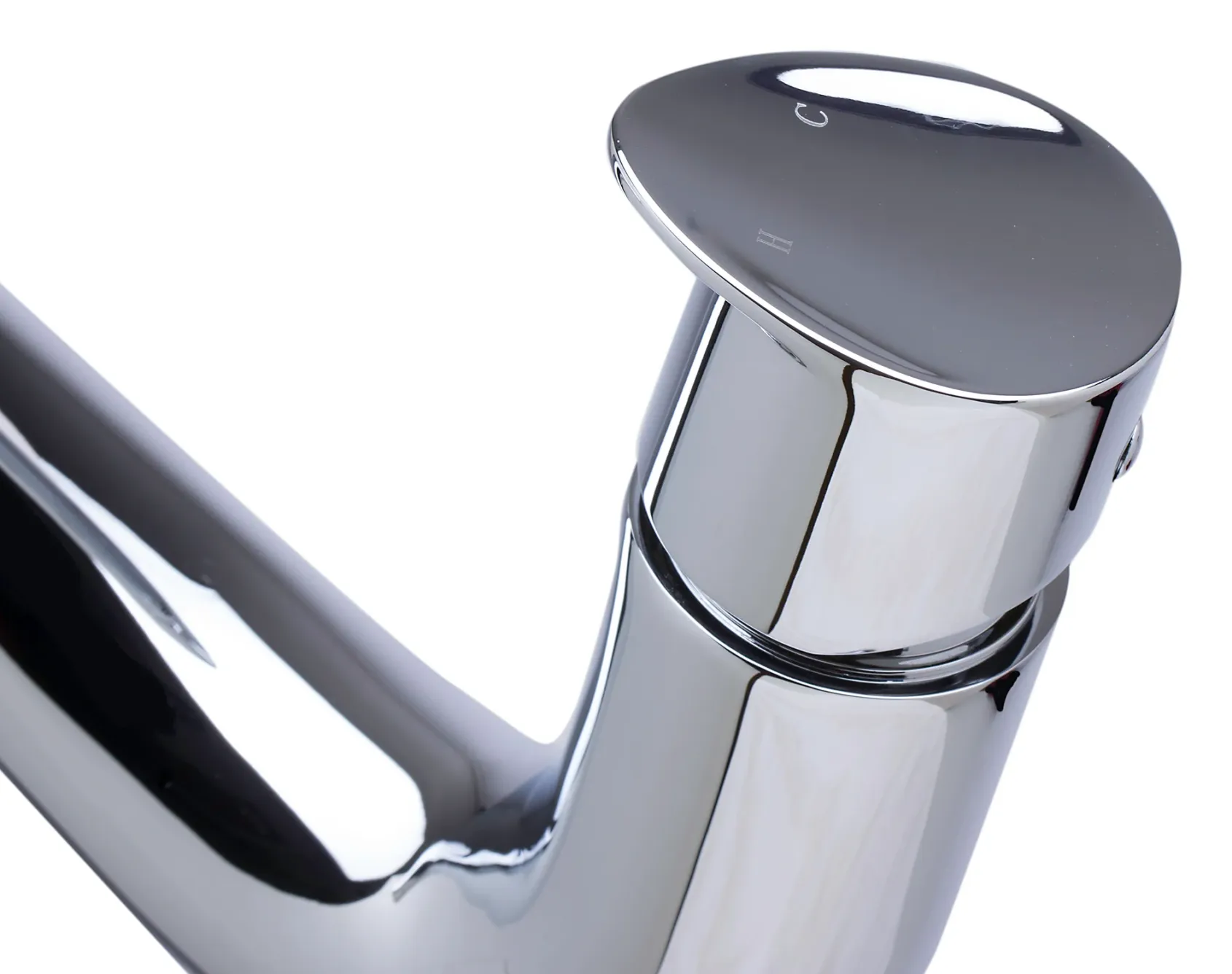ALFI Tall Wave Polished Chrome Single Lever Bathroom Faucet, AB1570-PC