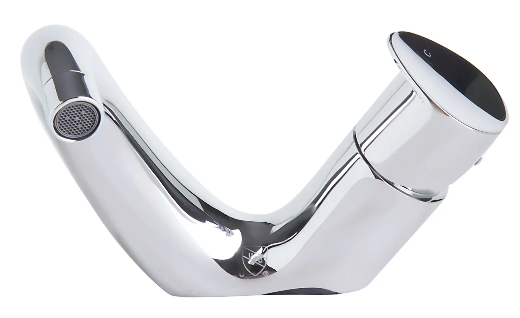 ALFI Wave Polished Chrome Single Lever Bathroom Faucet, AB1572-PC