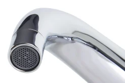 ALFI Wave Polished Chrome Single Lever Bathroom Faucet, AB1572-PC