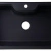 ALFI Black 35" Drop-In Single Bowl Granite Composite Kitchen Sink, AB3520DI-BLA