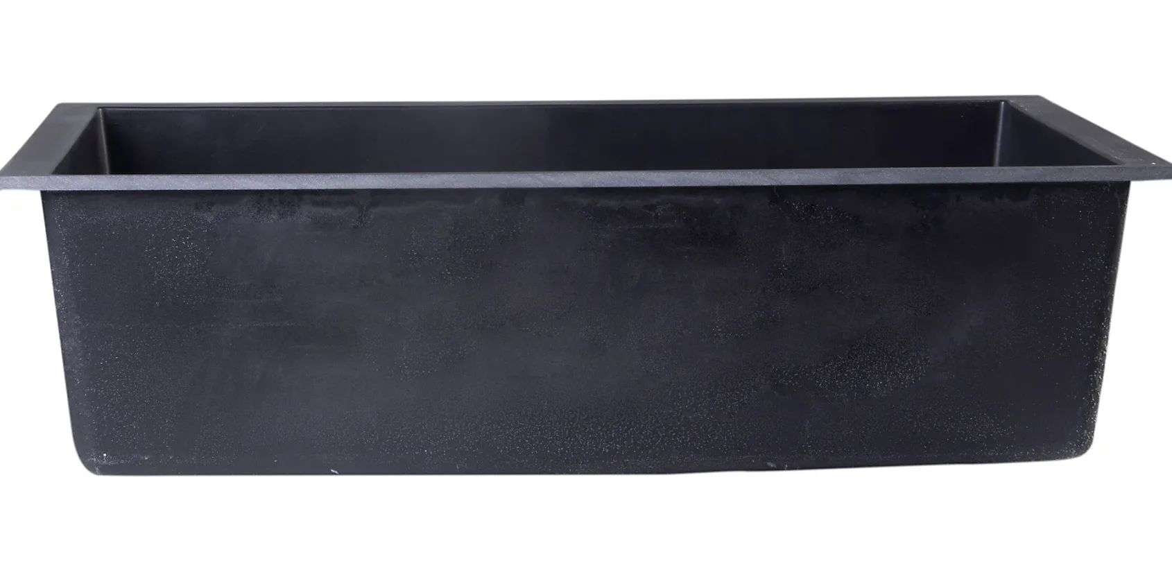 ALFI Black 30" Undermount Single Bowl Granite Composite Kitchen Sink, AB3020UM-BLA
