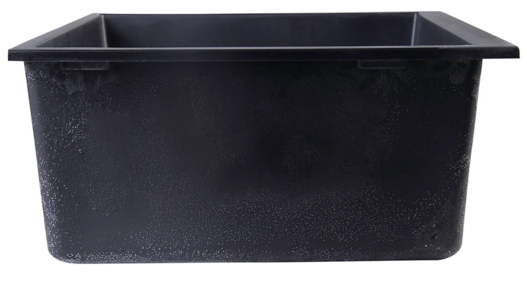 ALFI Black 30" Undermount Single Bowl Granite Composite Kitchen Sink, AB3020UM-BLA