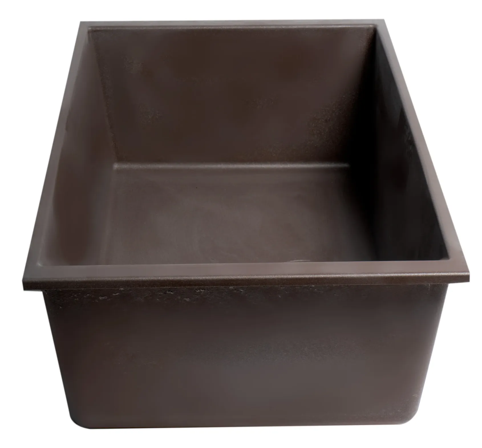 ALFI brand AB3322UM-C Chocolate 33" Single Bowl Undermount Granite Composite Kitchen Sink