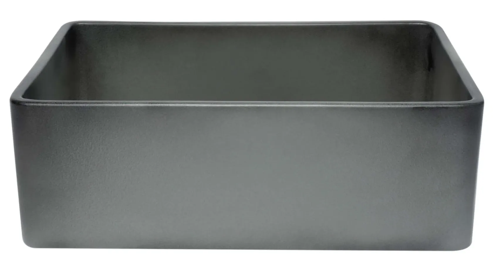 ALFI brand 30" Fireclay Farmhouse Sink, Concrete, ABCO3020SB