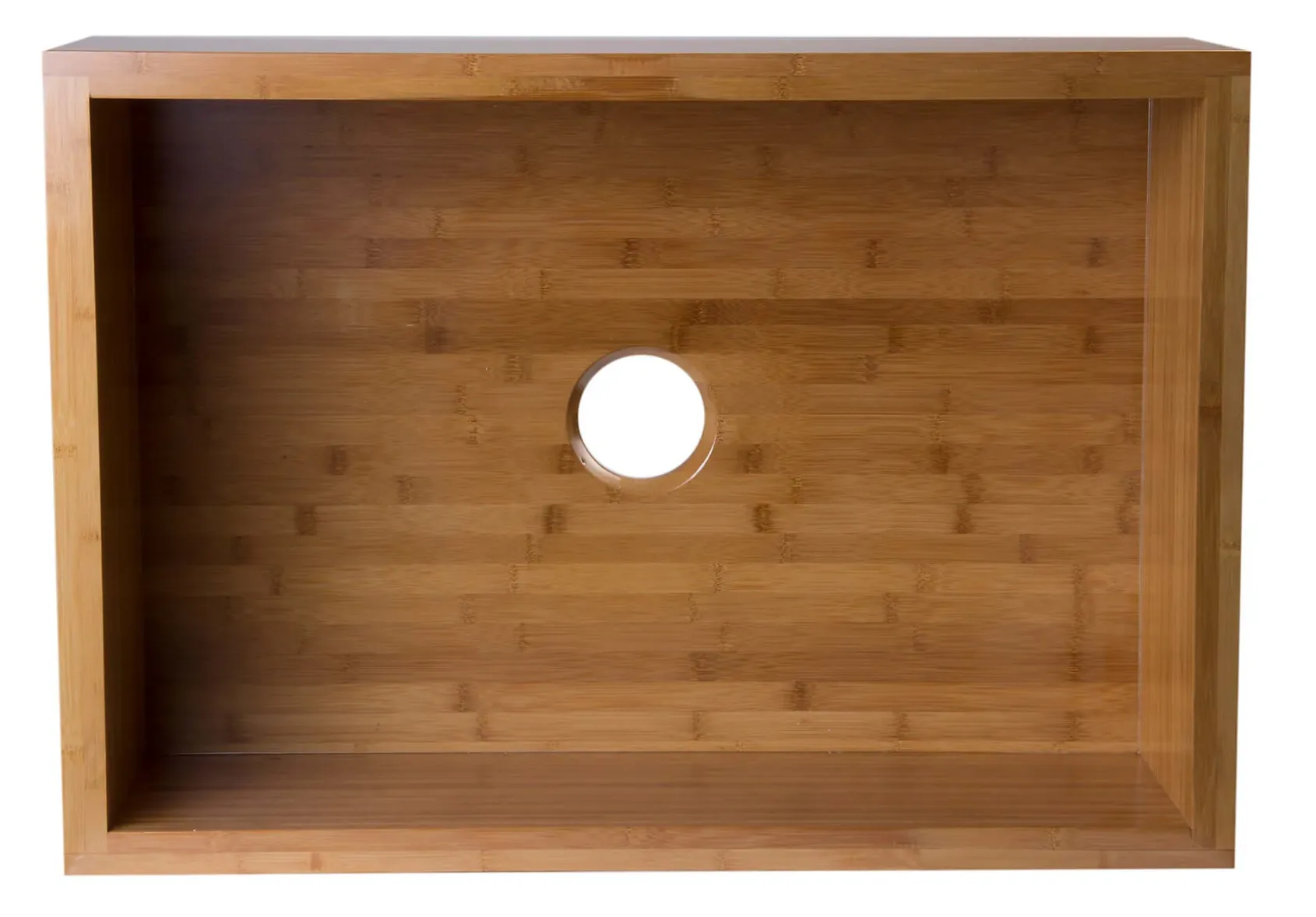ALFI 30" Single Bowl Bamboo Farmhouse Apron Sink, AB3021