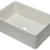 ALFI 30" Single Bowl Fireclay Farmhouse Apron Sink, Biscuit, AB3020SB-B