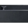 42" Black Granite Stone Farmhouse Kitchen Sink, 70/30 Double Bowl, Reversible, KF422010DB-NLP-7030-BK