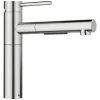 Blanco Alta II Low Arc Pull-Out Kitchen Faucet, PVD Steel, 1.5 GPM, Brass, 527559