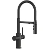 Blanco Catris Flexo Filter-Ready Semi-Pro Pull-Down Dual-Spray Kitchen Faucet, Matte Black, 1.5 GPM, Brass, 442992