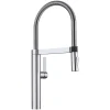 Blanco Culina 2.2 GPM Brass Kitchen Faucet, Semi-Pro, Polished Chrome, 441331