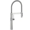 Blanco Culina II Pull-Down Dual-Spray Touchless Sensor Kitchen Faucet, PVD Steel, 1.5 GPM, Brass, 527470
