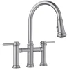 Blanco Empressa 1.5 GPM Brass Kitchen Faucet, Pull-Down, Stainless, 442505