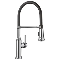 Blanco Empressa 1.5 GPM Brass Kitchen Faucet, Semi-Pro, Polished Chrome, 442508