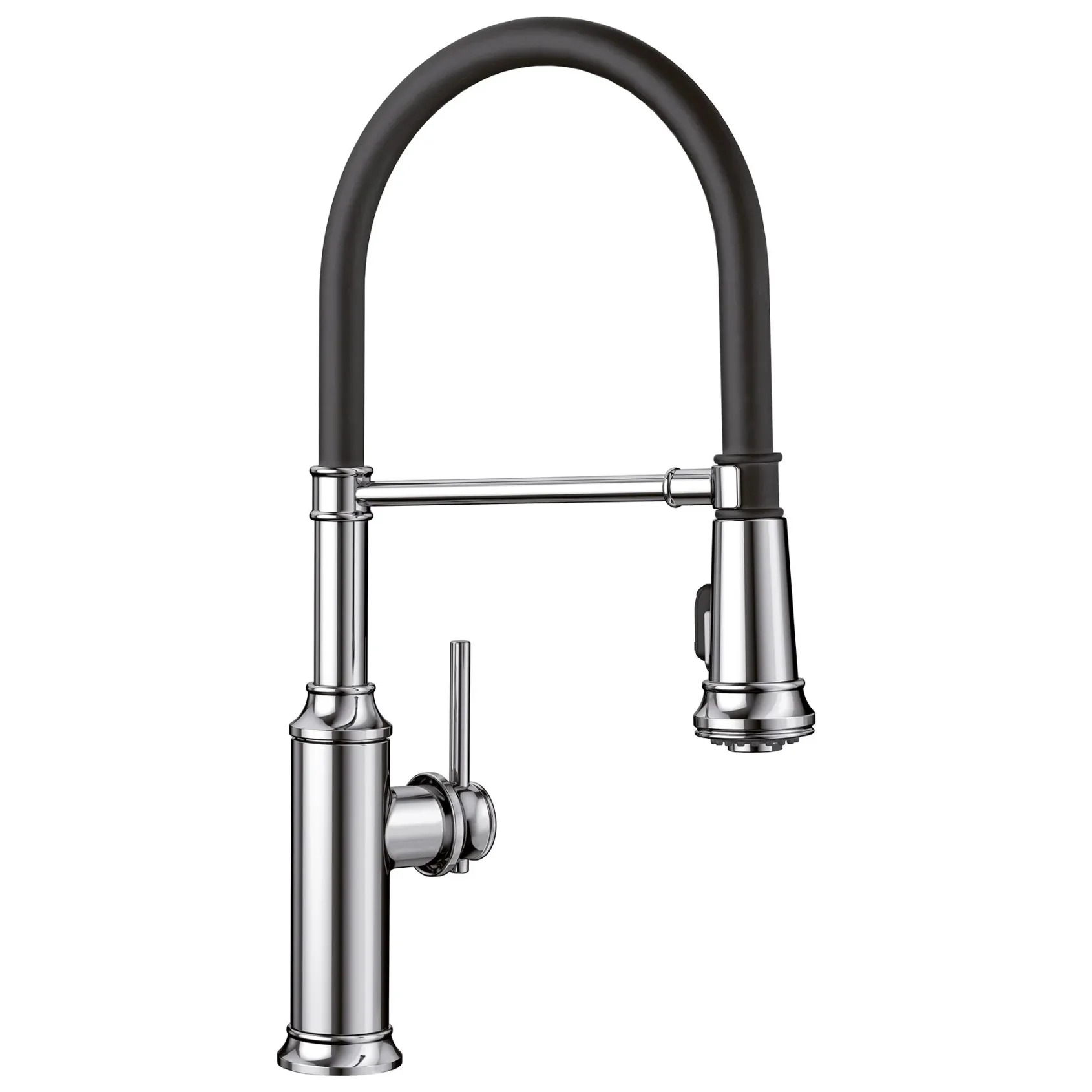 Blanco Empressa 1.5 GPM Brass Kitchen Faucet, Semi-Pro, Polished Chrome, 442508