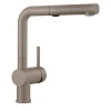 Blanco Linus 1.5 GPM Brass Kitchen Faucet, Pull-Out, Truffle, 526371