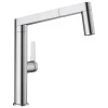 Blanco Panera 1.5 GPM Stainless Steel Kitchen Faucet, Pull-Out, 402043