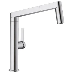 Blanco Panera 1.5 GPM Stainless Steel Kitchen Faucet, Pull-Out, 402043
