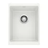 Blanco Precis 14" Rectangle Granite Composite Bar/Prep Sink, Silgranit, White, 513422