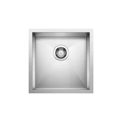 Blanco Quatrus 17" Square Stainless Steel Bar/Prep Sink, 18 Gauge, 518168