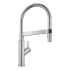 Blanco Solenta 1.5 GPM Brass Kitchen Faucet, Semi-Pro, Stainless, 401991
