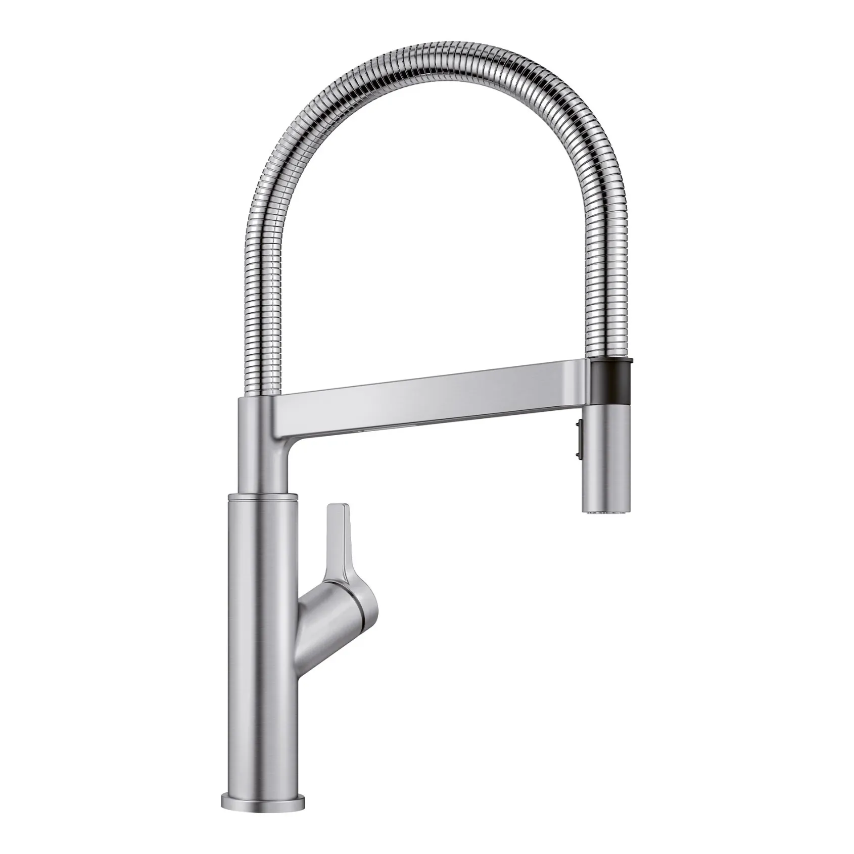 Blanco Solenta 1.5 GPM Brass Kitchen Faucet, Semi-Pro, Stainless, 401991