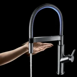 Blanco Solenta 1.5 GPM Brass Kitchen Faucet, Semi-Pro, Polished Chrome, 401992