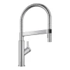 Blanco Solenta 1.5 GPM Brass Kitchen Faucet, Semi-Pro, Stainless, 401993