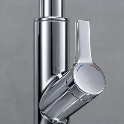 Blanco Solenta 1.5 GPM Brass Kitchen Faucet, Semi-Pro, Polished Chrome, 401990