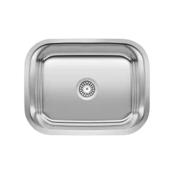Blanco Stellar 23" Undermount Stainless Steel Laundry Sink, 18 Gauge, Brushed Finish, 441398