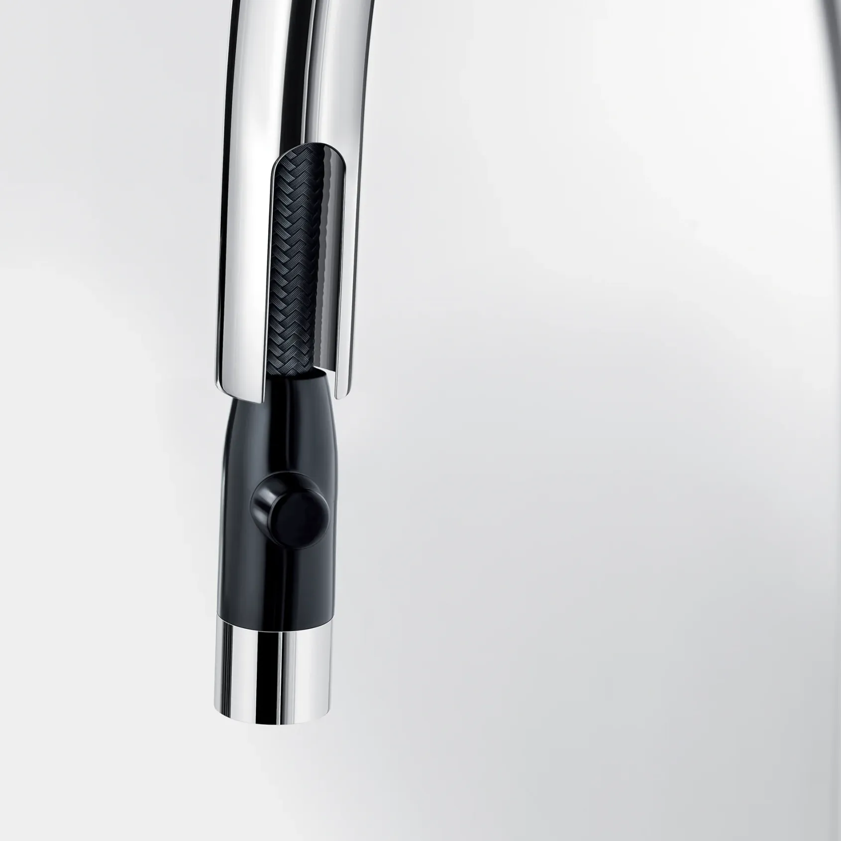 Blanco Urbena 1.5 GPM Brass Kitchen Faucet, Pull-Down, Classic Steel, 526389