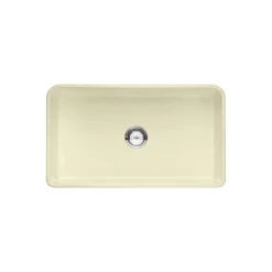 Blanco Cerana 33" Fireclay Farmhouse Sink, Biscuit, 525013