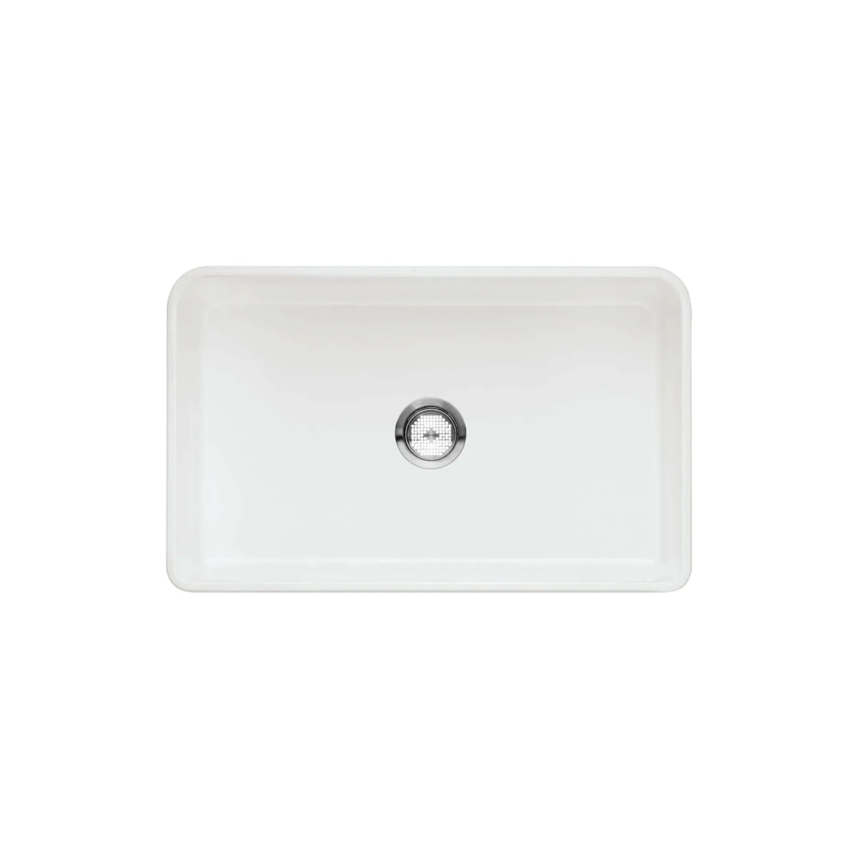 Blanco Cerana 30" Fireclay Farmhouse Sink, White, 525010