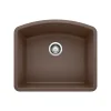 Blanco Diamond 24" Undermount Granite Composite Kitchen Sink, Silgranit, Cafe, 440172