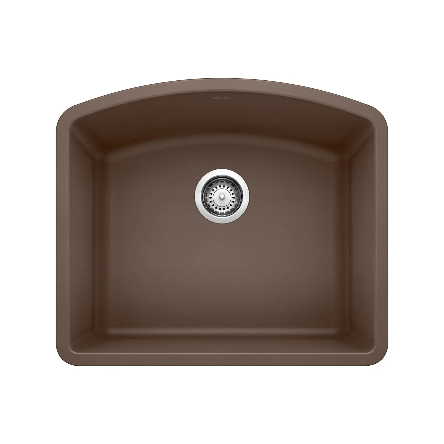 Blanco Diamond 24" Undermount Granite Composite Kitchen Sink, Silgranit, Cafe, 440172