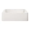 Blanco Ikon 33" Granite Composite Farmhouse Sink, Silgranit, White, 401899