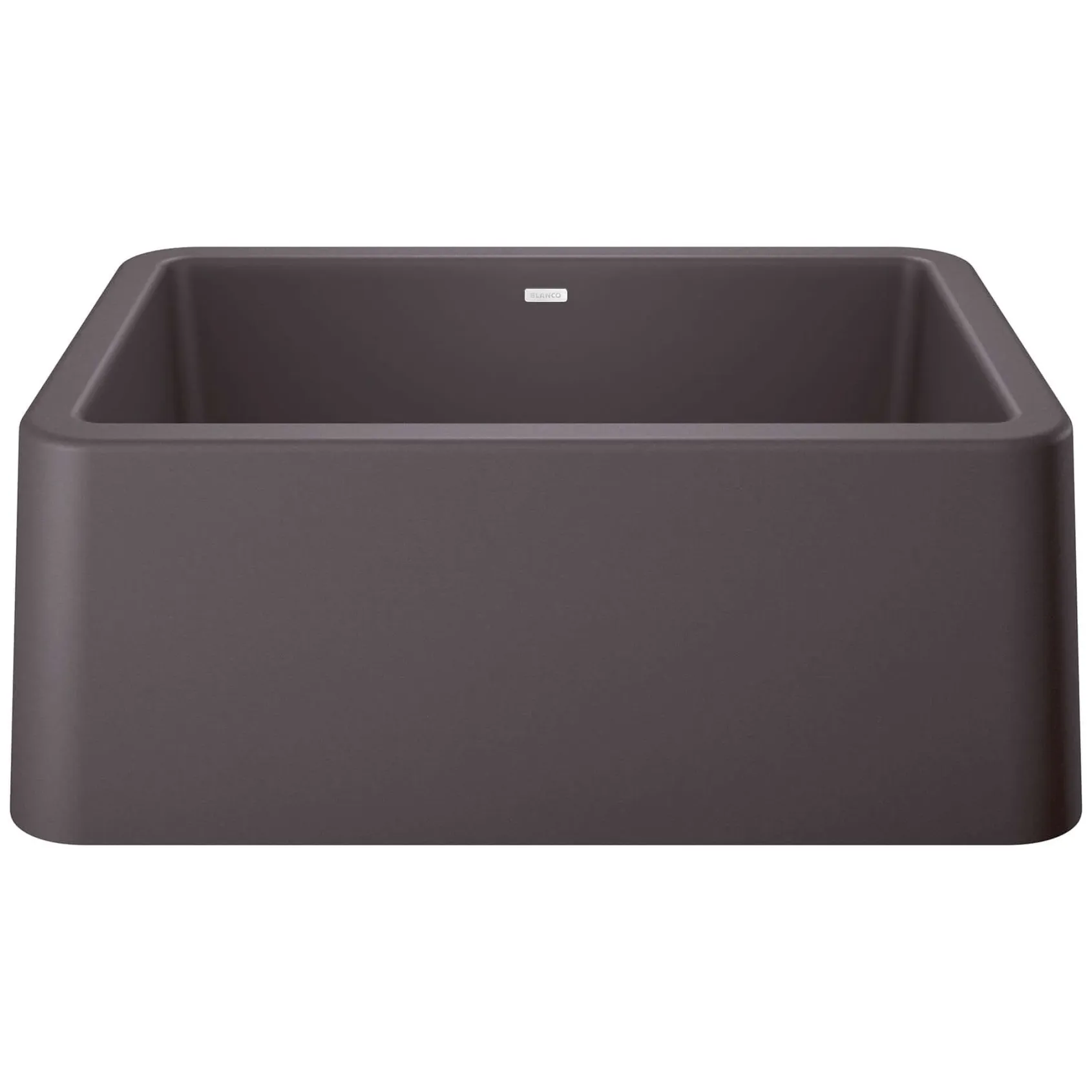 Blanco Ikon 27" Granite Composite Farmhouse Sink, Silgranit, Cinder, 402315
