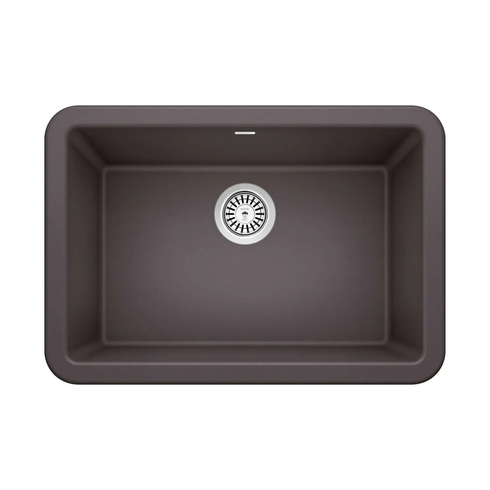 Blanco Ikon 27" Granite Composite Farmhouse Sink, Silgranit, Cinder, 402315