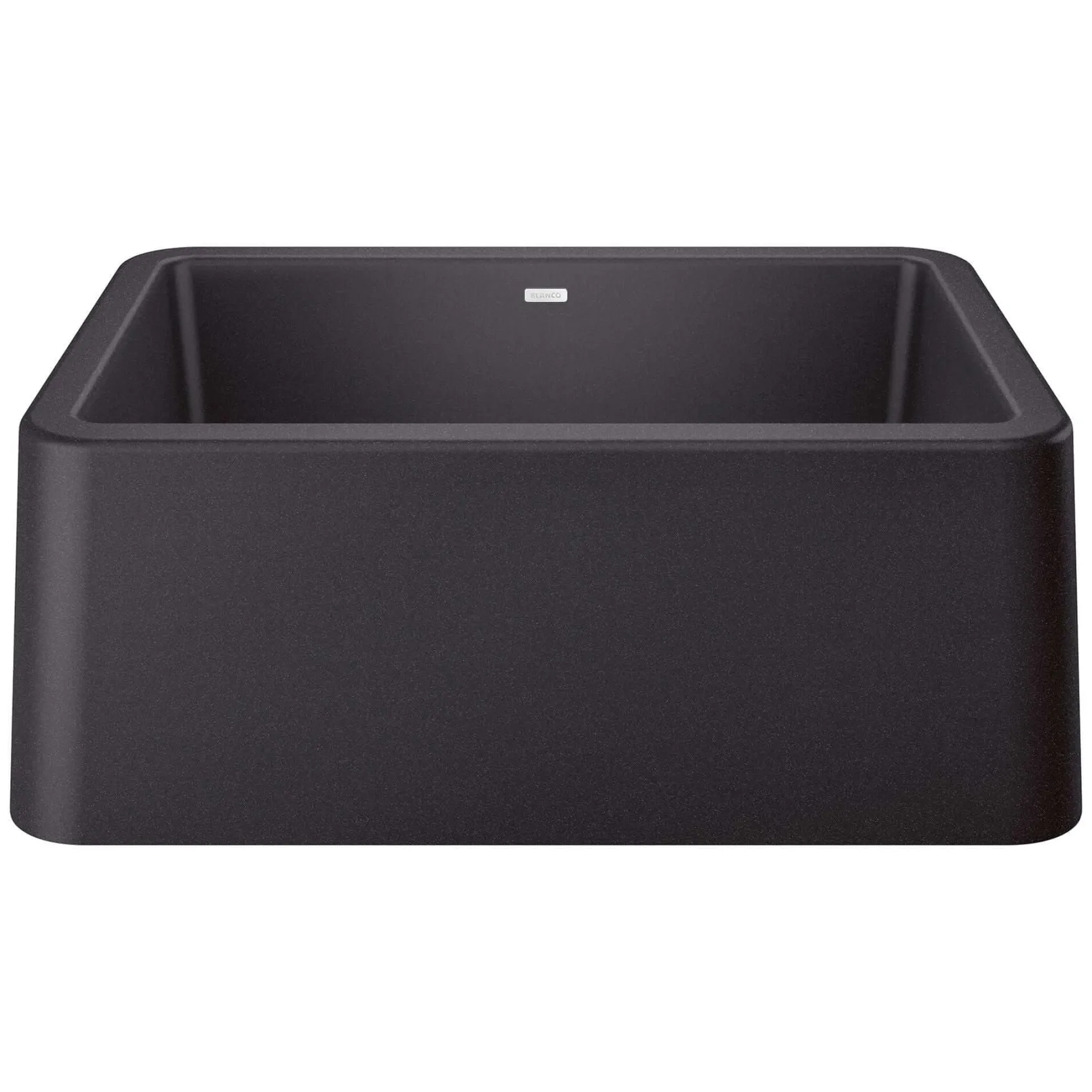 Blanco Ikon 27" Granite Composite Farmhouse Sink, Silgranit, Anthracite, 402311