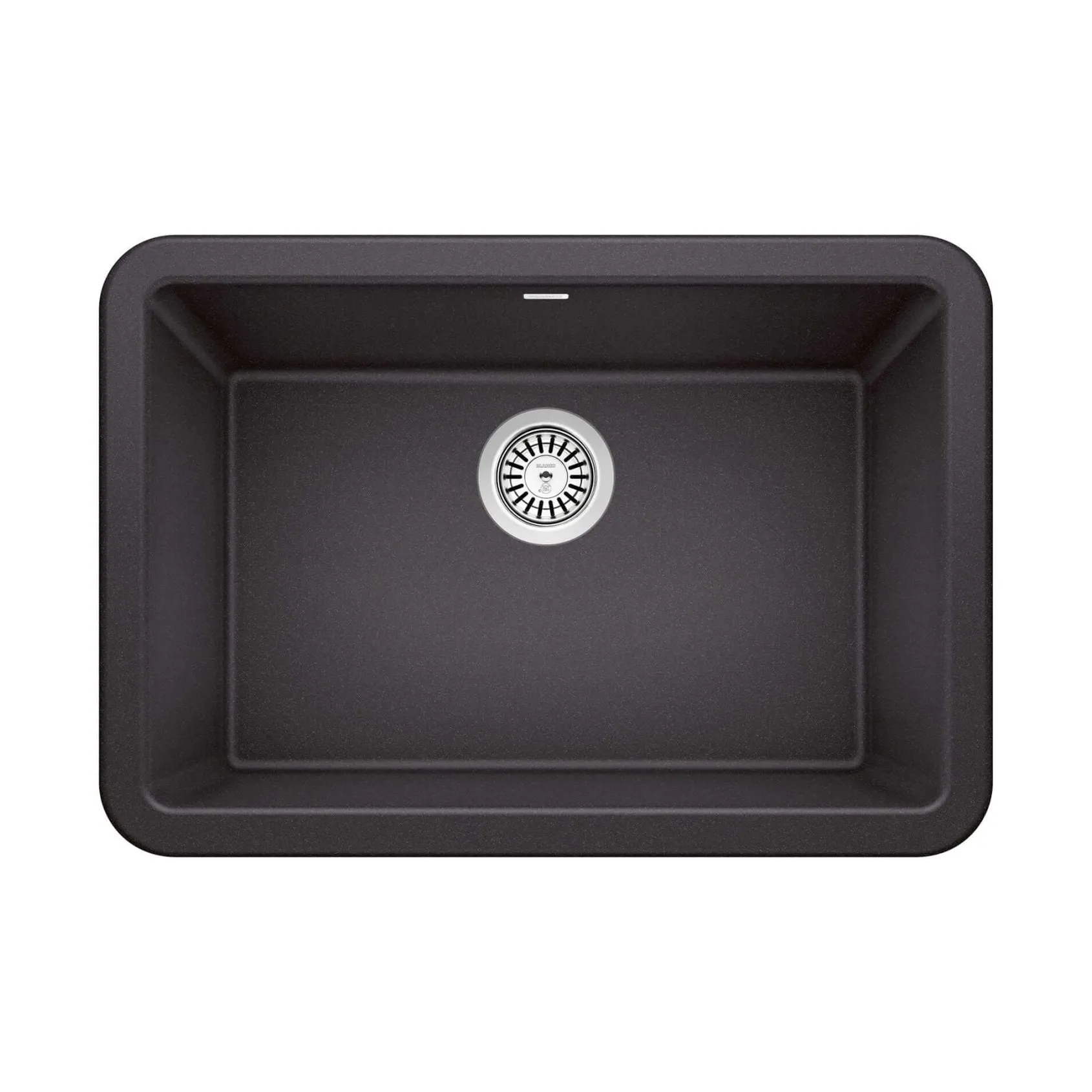 Blanco Ikon 27" Granite Composite Farmhouse Sink, Silgranit, Anthracite, 402311