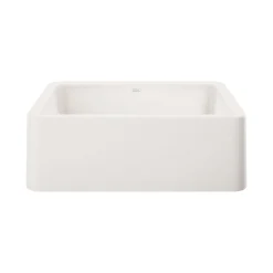 Blanco Ikon 30" Granite Composite Farmhouse Sink, Silgranit, White, 401734