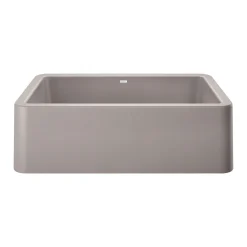 Blanco Ikon 33" Granite Composite Farmhouse Sink, Silgranit, Concrete Gray, 402320