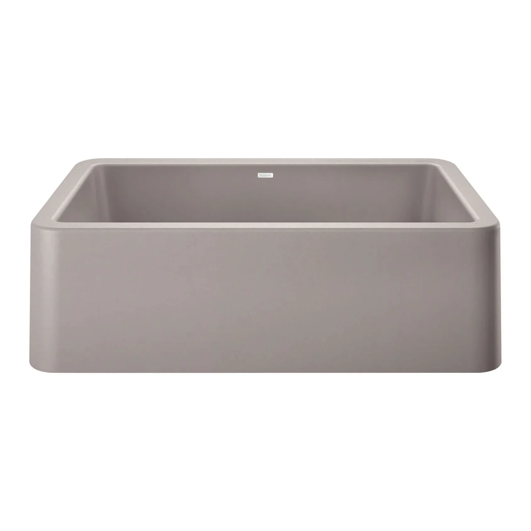 Blanco Ikon 33" Granite Composite Farmhouse Sink, Silgranit, Concrete Gray, 402320