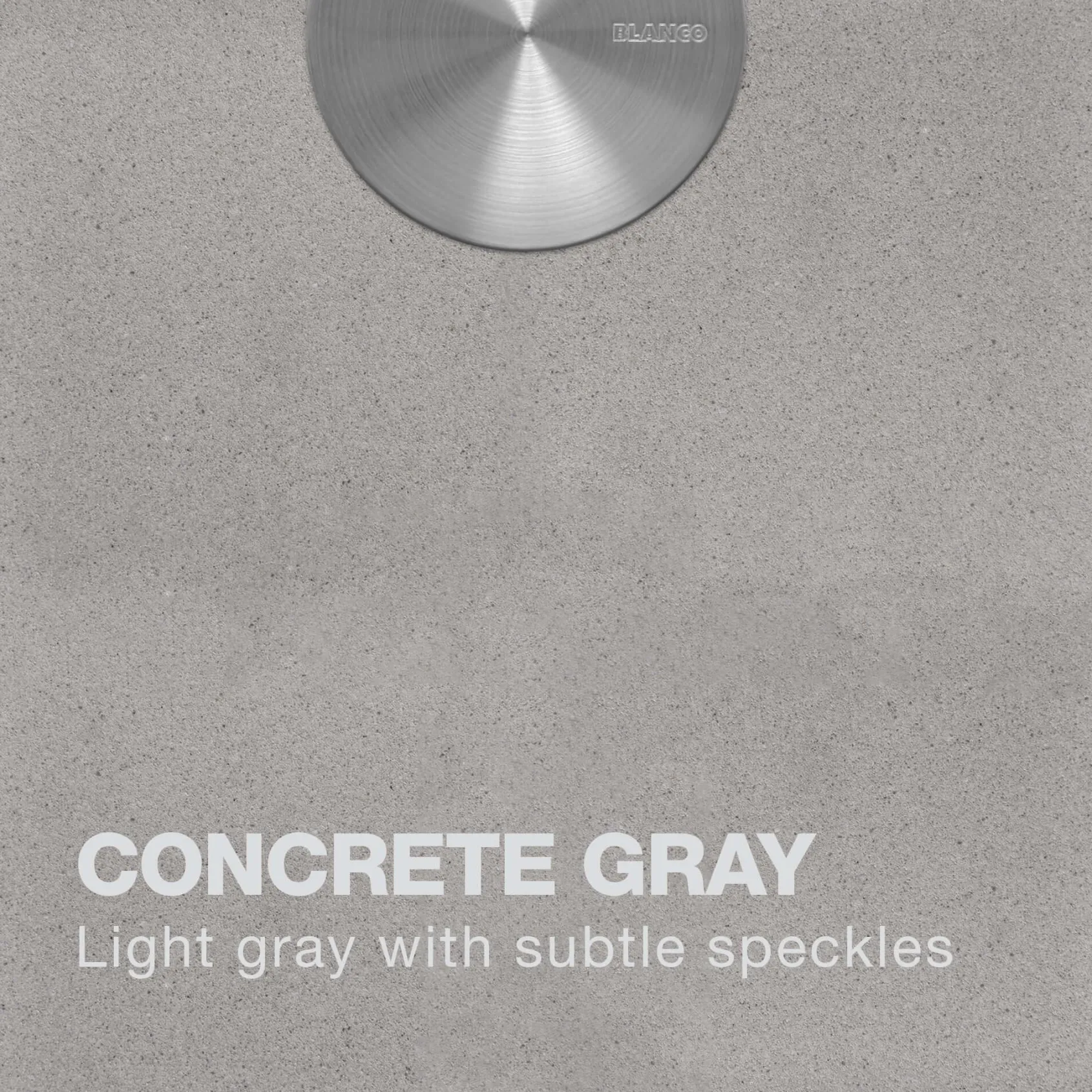 Blanco Ikon 33" Granite Composite Farmhouse Sink, Silgranit, Concrete Gray, 402320