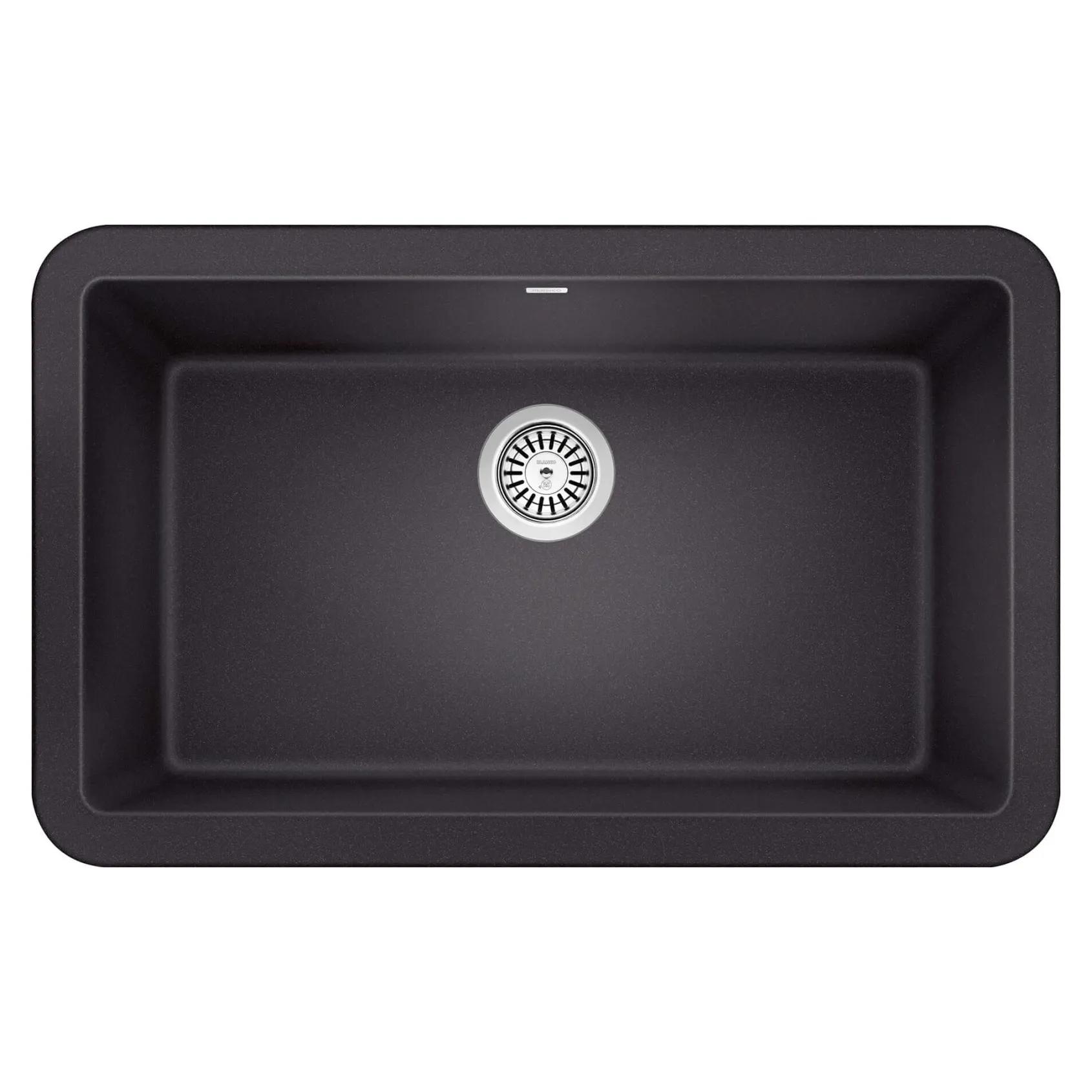 Blanco Ikon 30" Granite Composite Farmhouse Sink, Silgranit, Anthracite, 401732