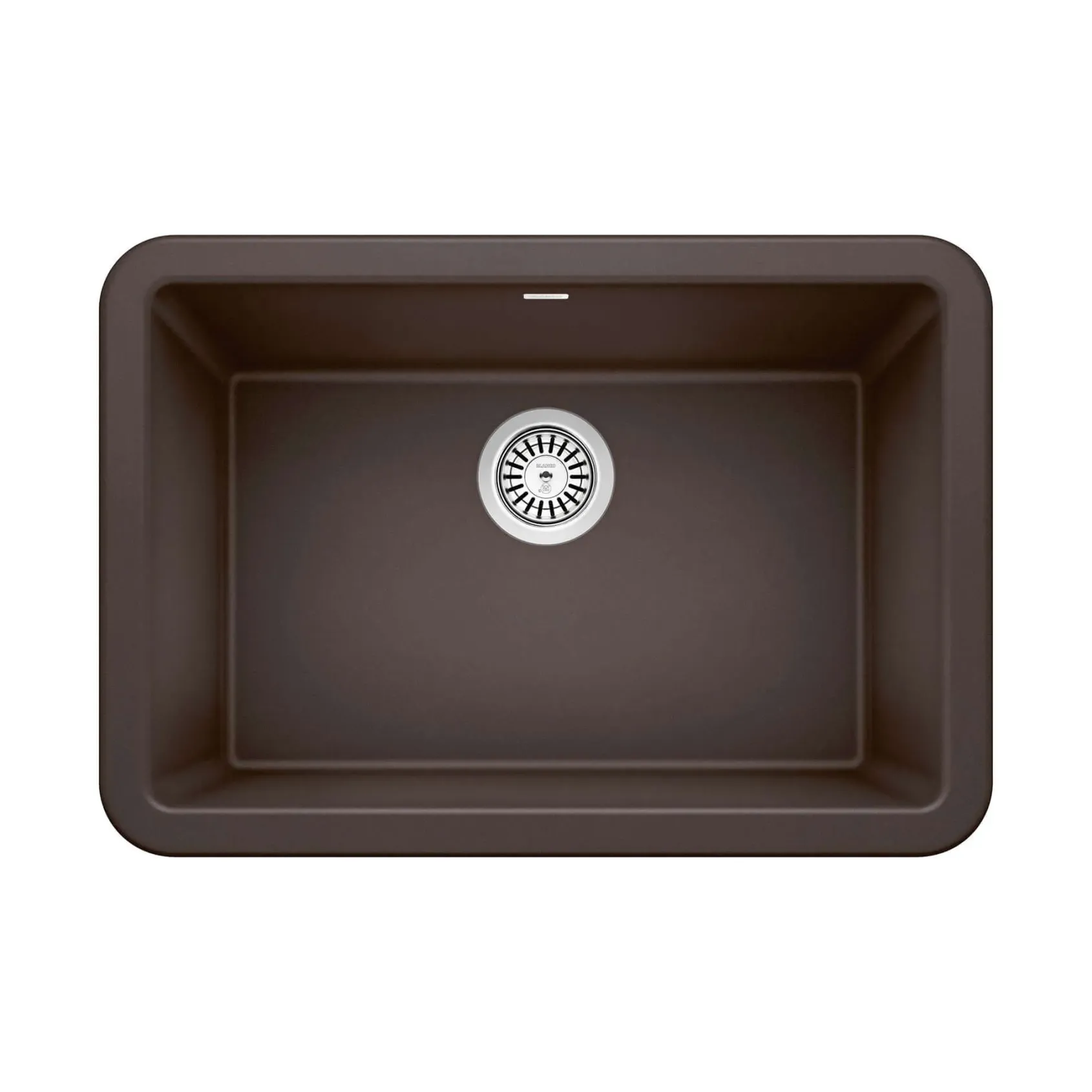 Blanco Ikon 27" Granite Composite Farmhouse Sink, Silgranit, Cafe, 402312