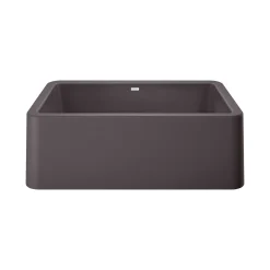 Blanco Ikon 30" Granite Composite Farmhouse Sink, Silgranit, Cinder, 401779