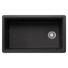Blanco Inteos 33" Undermount Silgranit Workstation Kitchen Sink, Anthracite, No Faucet Hole, 443312